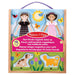 Melissa & Doug Best Friends Magnetic Dress-Up Figure Set