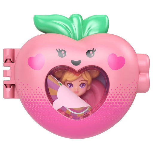 Polly Pocket Fruit Friend Reveal Peach Playset