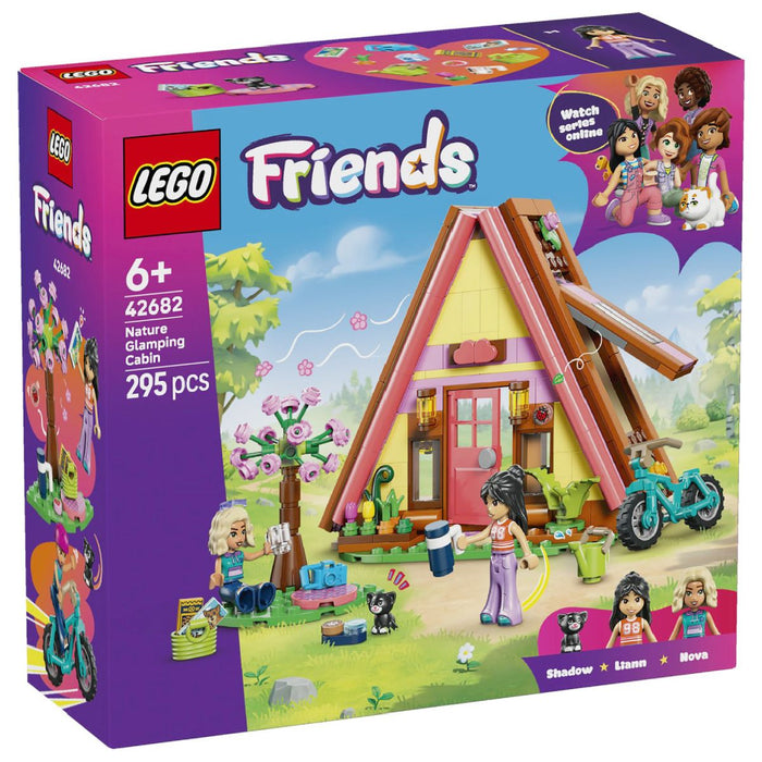 LEGO Friends Nature Glamping Cabin Building Set