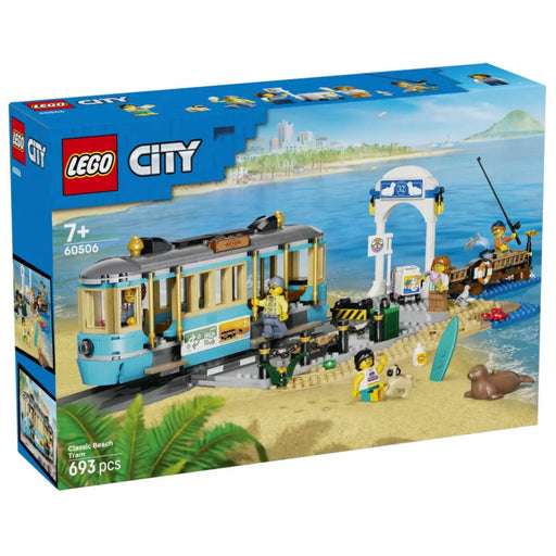 LEGO City Classic Beach Streetcar Building Set