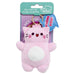Pembe 'Thank You' Plush Keychain