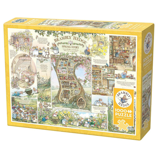 Brambly Hedge 'Spring Story' 1000 Piece Jigsaw Puzzle