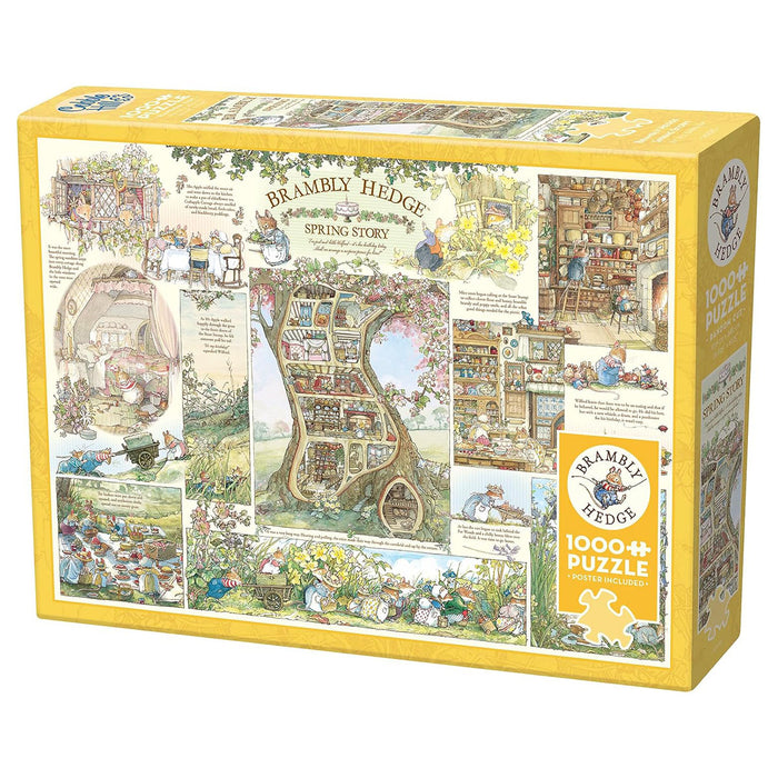 Brambly Hedge 'Spring Story' 1000 Piece Jigsaw Puzzle