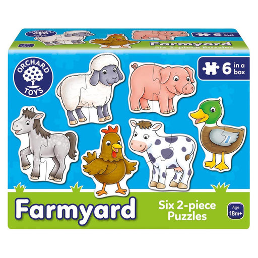 Orchard Toys Farmyard 2-Piece Puzzles