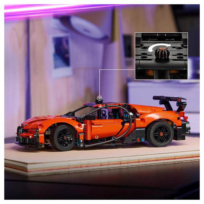 LEGO Technic Bugatti Chiron Pur Sport Hypercar Building Set