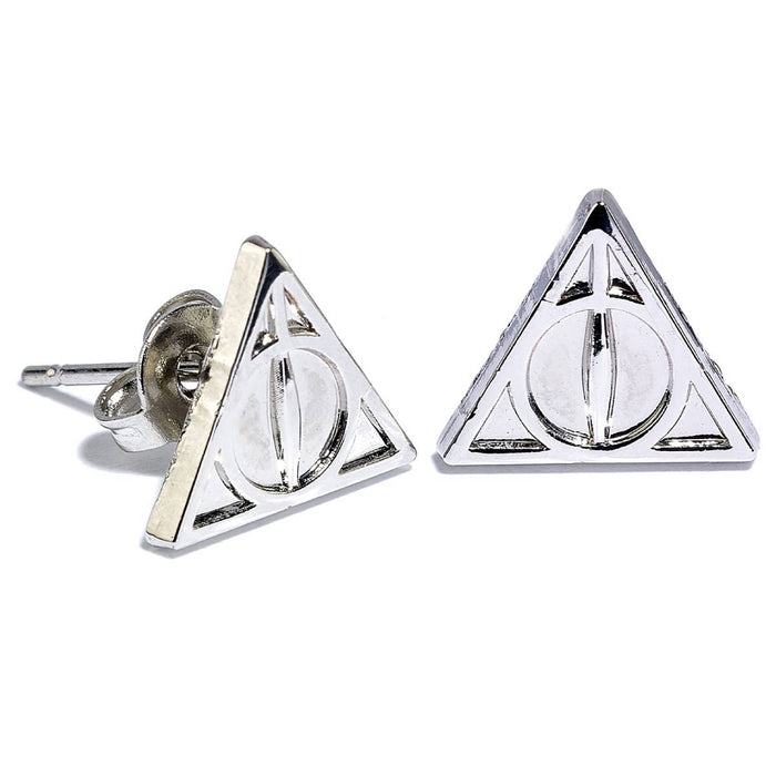 Harry Potter Deathly Hallows - Golden Snitch - Platform 9 3/4 Stud Earring Set