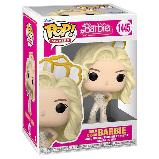 Funko Pop! Movies: Barbie: The Movie: Gold Disco Barbie Vinyl Figure #1445