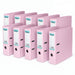 Lever Arch A4 File Pink 10 Pack 