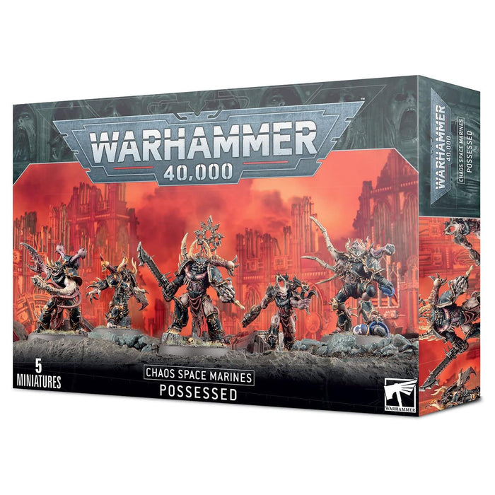 Warhammer 40,000 Chaos Space Marines: Possessed Miniatures Set