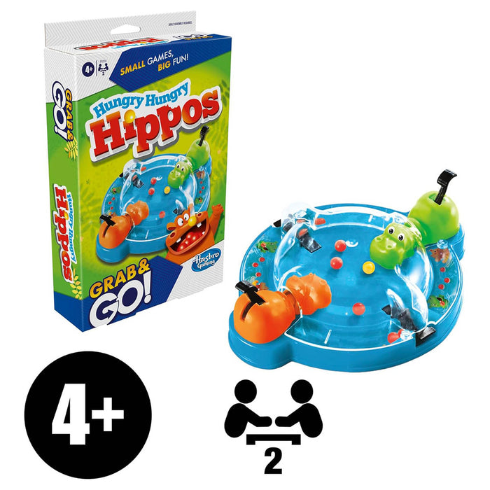 Grab & Go Hungry Hungry Hippos Game