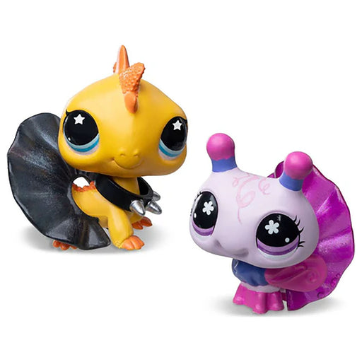 Littlest Pet Shop 2 Pets Series 5 G7 #413 Bee & #414 Iguana