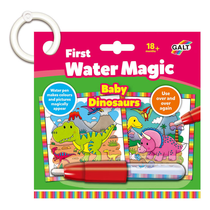 Galt First Water Magic Baby Dinosaurs Colouring Book