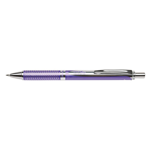 Pentel EnerGel Sterling BL407 Violet Rollerball Pen
