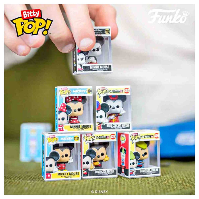 Funko Bitty Pop! Disney Mini Collectible Toys - Mickey Mouse, Minnie Mouse,  Pluto & Mystery Chase Figure (Styles May Vary) 4-Pack