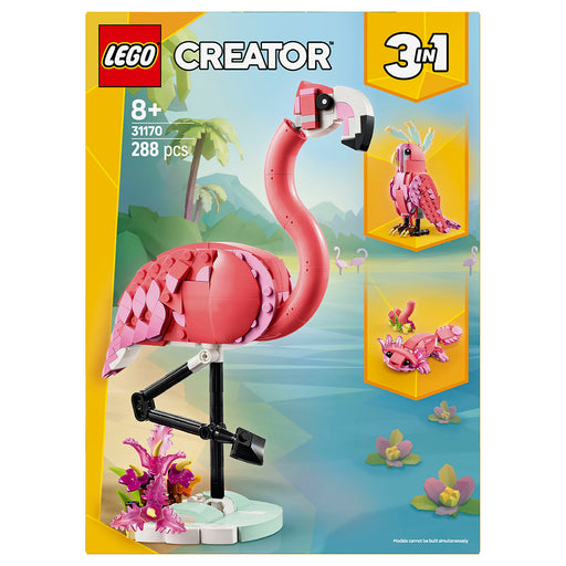 LEGO Creator 3-in-1 Pink Flamingo 31170 Building Set