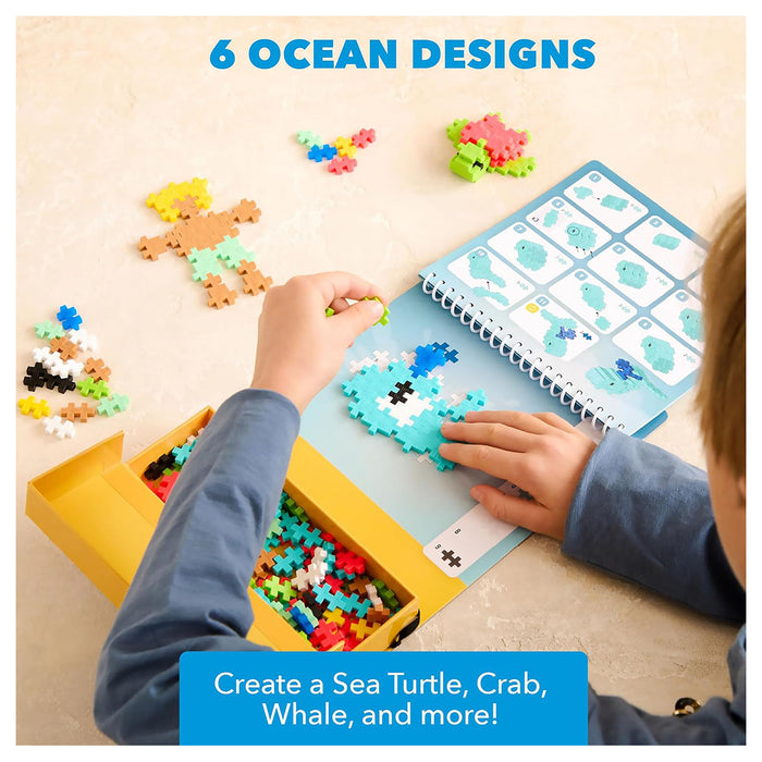 Plus-Plus Puzzle by Number Ocean Activity Pad