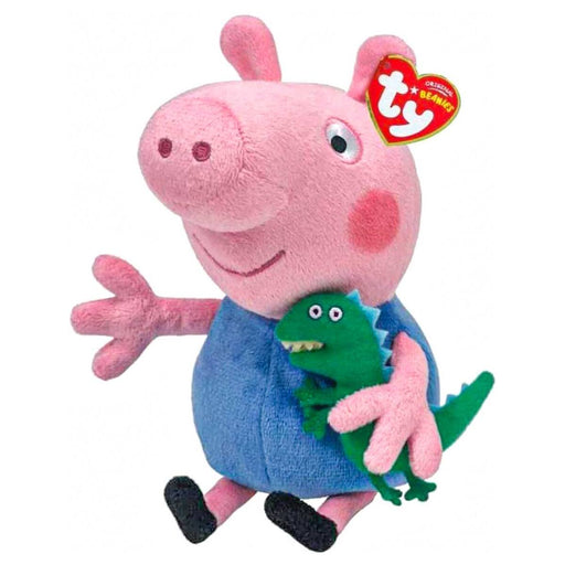 Ty Beanies Peppa Pig George 15cm Plush