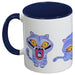 K-POP Demon Hunters Derpy Blue Coloured Inner Mug