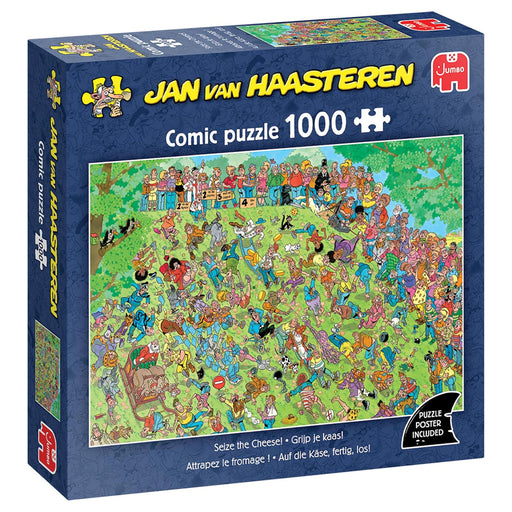 Jan van Haasteren Seize the Cheese! 1000 Piece Jigsaw Puzzle