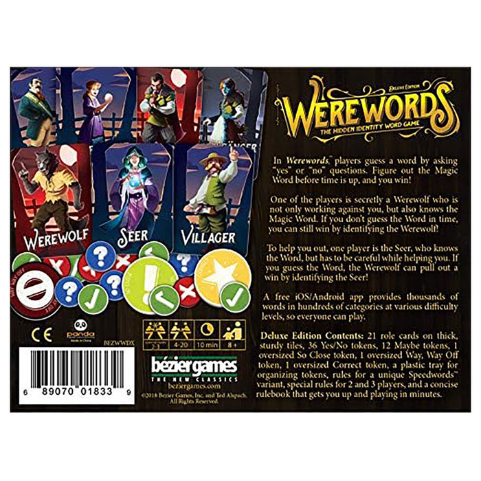 Werewords Deluxe Game