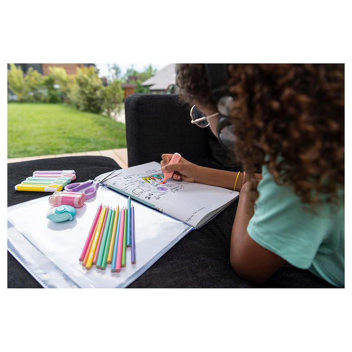 Maped Color Peps Pastel Wood Coloured Pencils (12 Pack)