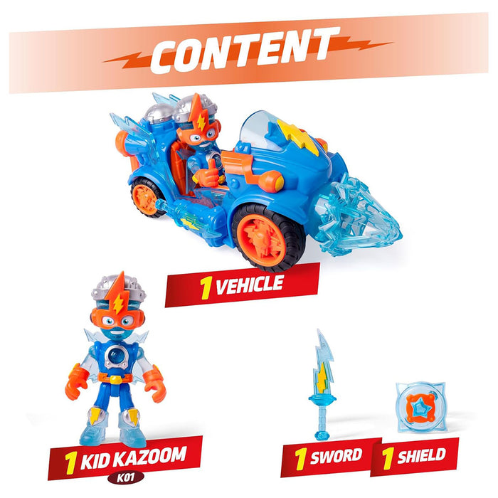Superthings Kid's Kazoom Combat Vehicle