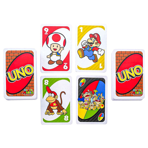 UNO Super Mario Card Game