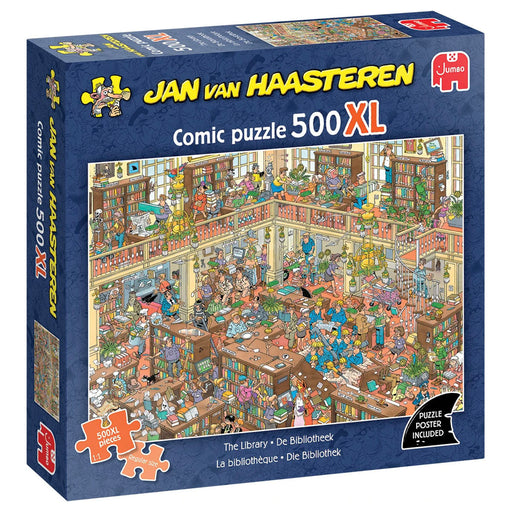 Jan van Haasteren The Library 500 XL Piece Jigsaw Puzzle