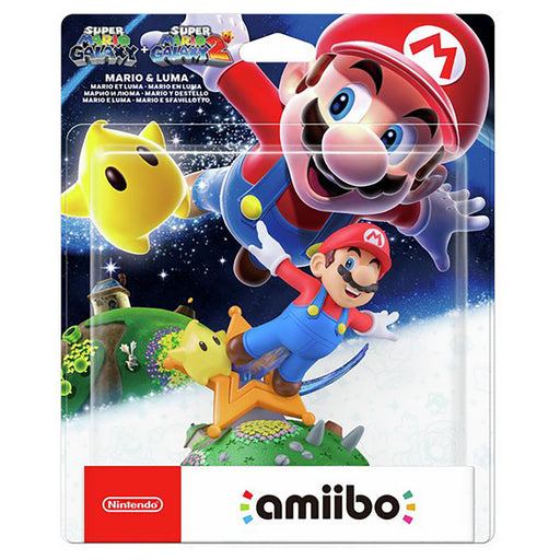 Nintendo Super Mario Galaxy Mario & Luma Amiibo Figure