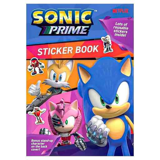 Sonic Prime Sticker Book