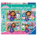 Ravensburger Gabby’s Dollhouse 4 in a Box Jigsaw Puzzles
