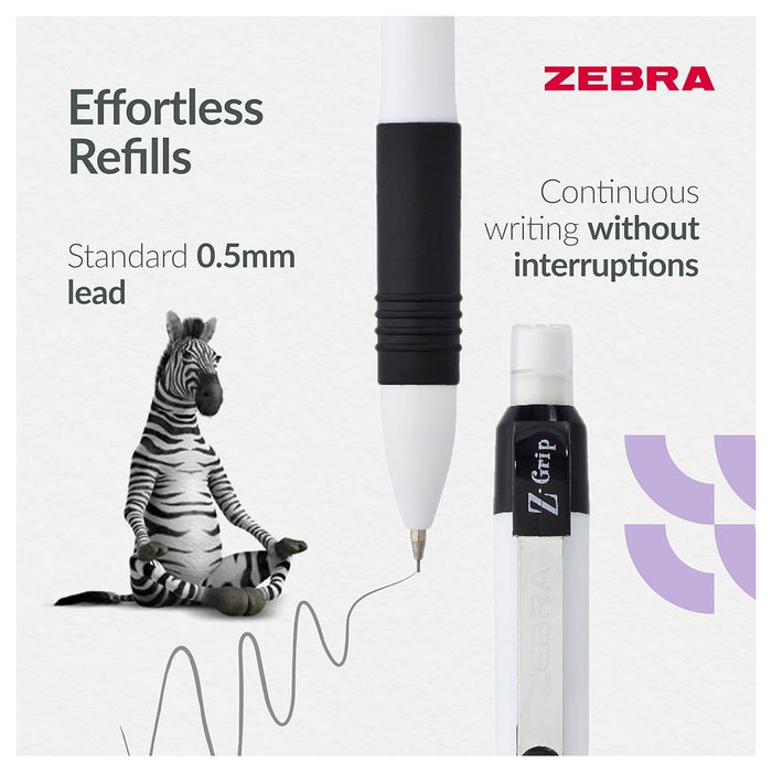 Z Grip Mechanical Pencil 0.5mm 3pk 