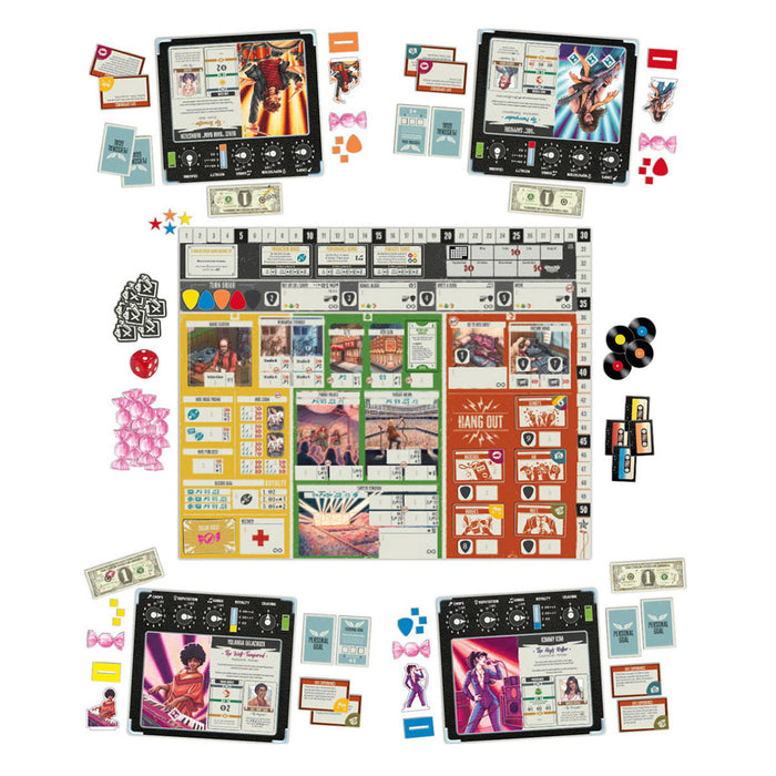 Rock Hard 1977 Board Game