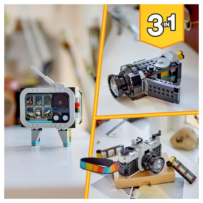LEGO Creator 3 in 1 Retro Camera Building Set