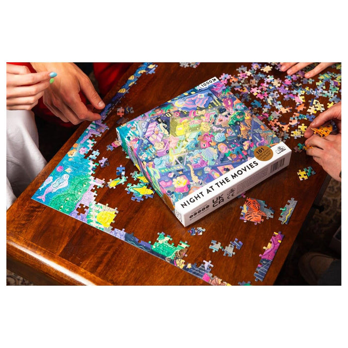 Night at the Movies 1000 Piece Jigsaw Puzzle