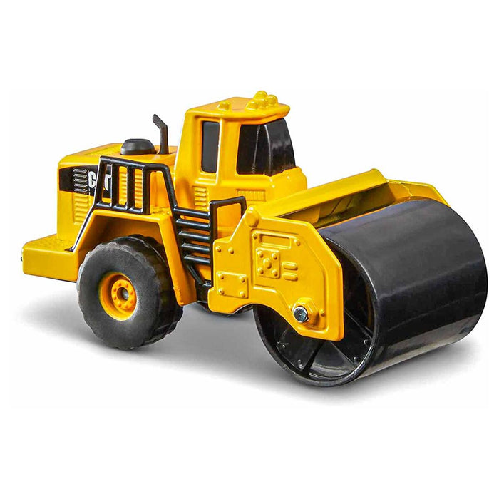 CAT Metal Wheel Loader, Excavator and Steam Roller (3 Pack)