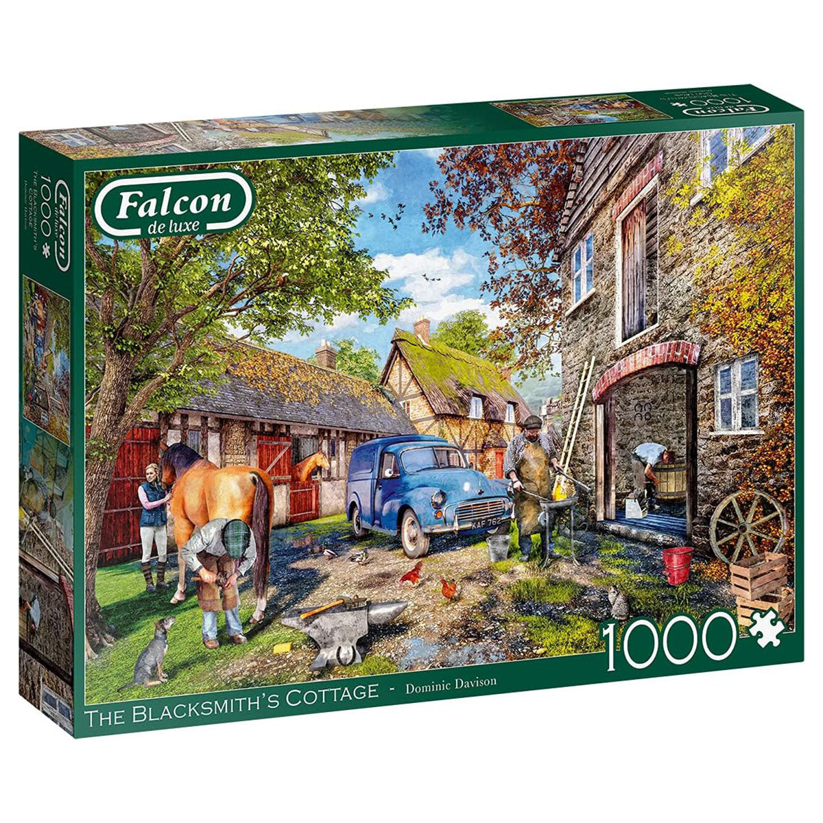 Falcon de Luxe The Blacksmith's Cottage 1000 Piece Jigsaw Puzzle — Booghe