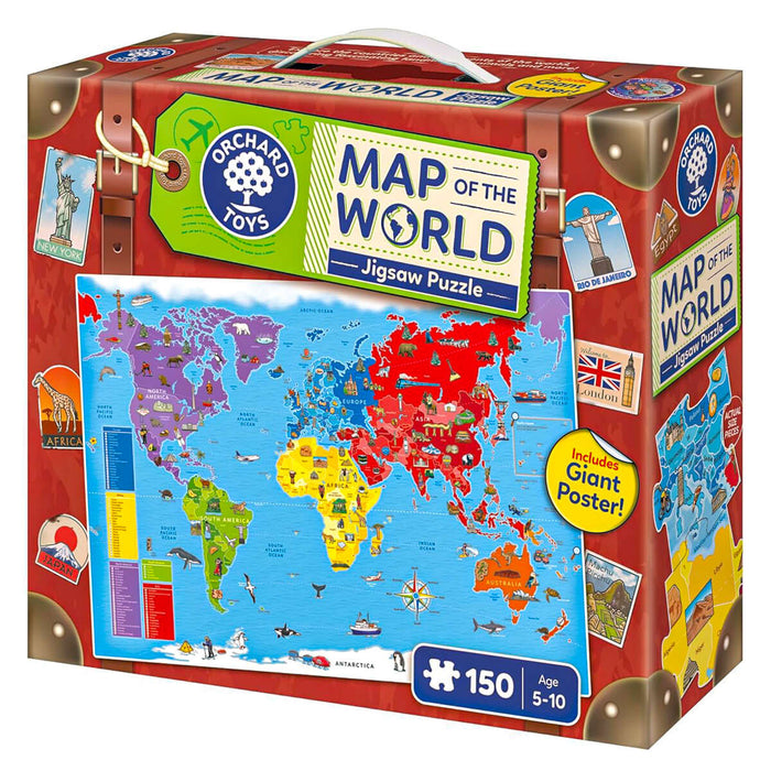 Orchard Toys World Map Jigsaw Puzzle