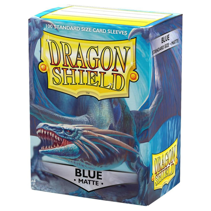 Dragon Shield Matte Sleeves Standard Size - Blue (100)
