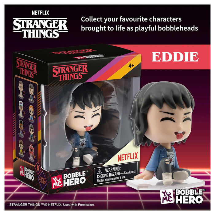 Stranger Things Bobble Hero Eddie Mini Figure