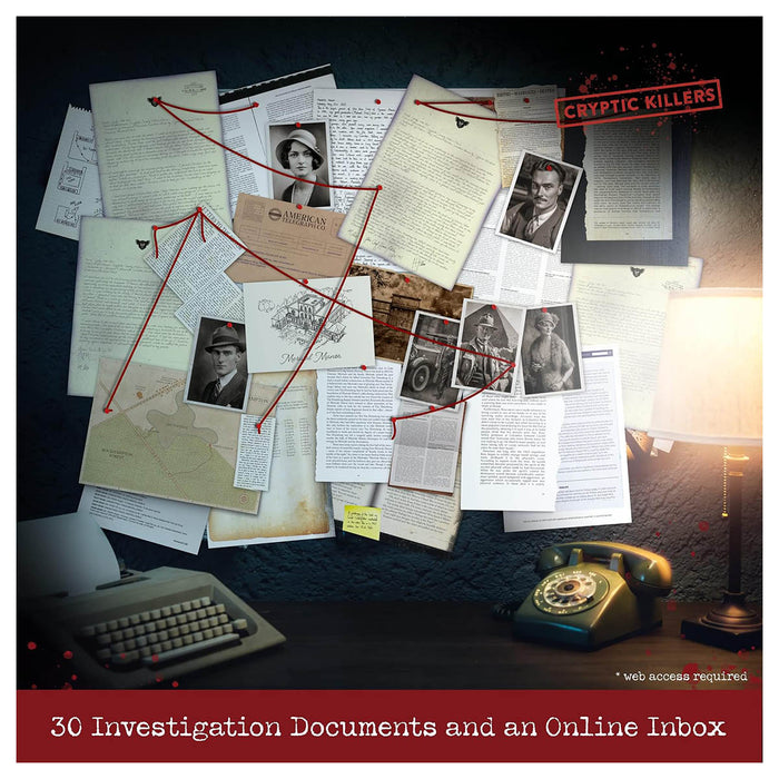 Cryptic Killers: Murder at Merivale Manor Case File Game