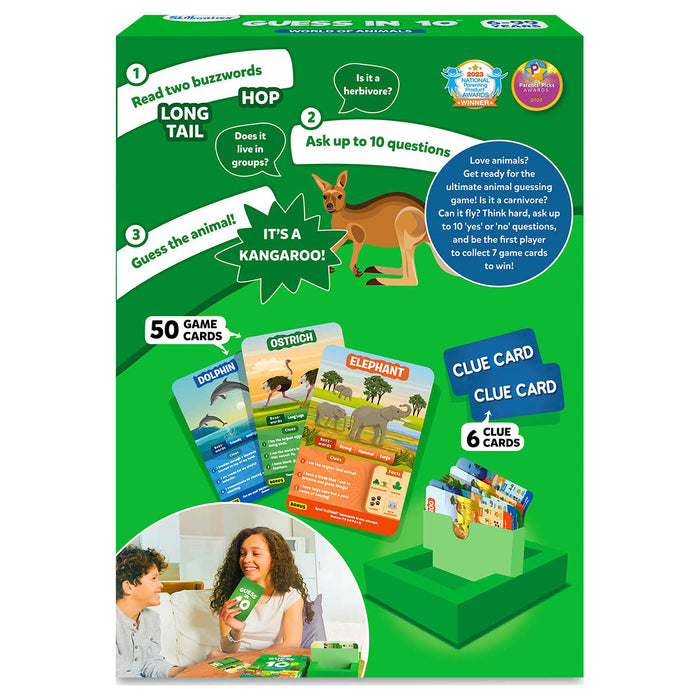 Skillmatics Guess in 10: Animal Planet Card Game — Booghe