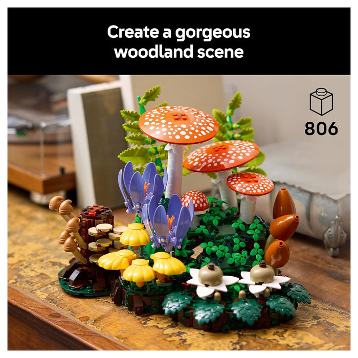 LEGO Botanicals Woodland Mushrooms Building Set