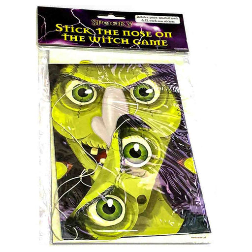 Stick the Nose on the Witch Game