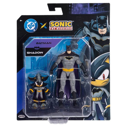 DC x Sonic the Hedgehog Batrman Shadow Figures (2 Pack)