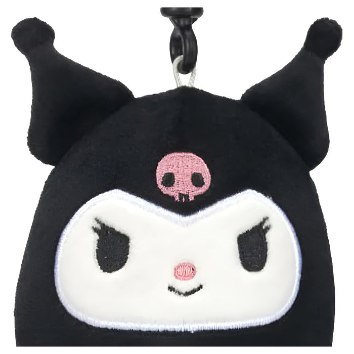 Squishmallows Hello Kitty and Friends: Kuromi Clip On 3.5" Plush