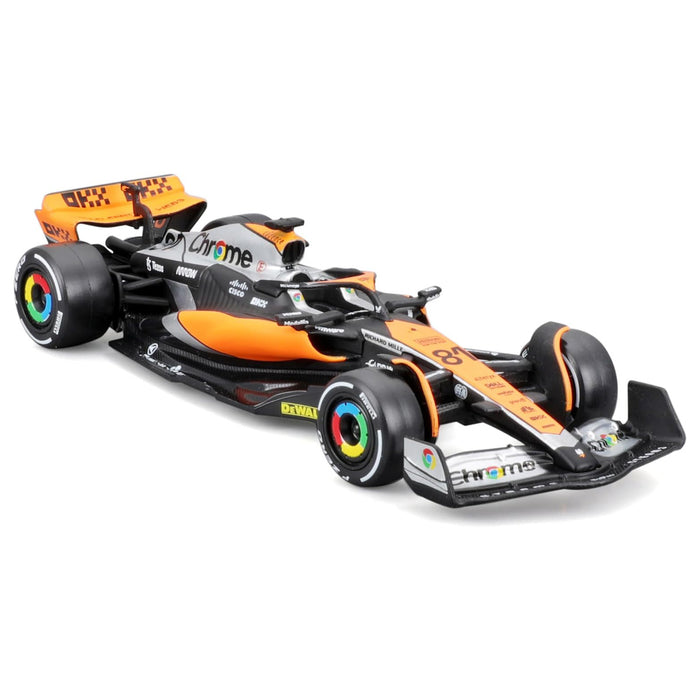 Bburago Formula 1 McLaren MCL60 2023 British Grand Prix 1:43 Scale Racing Car