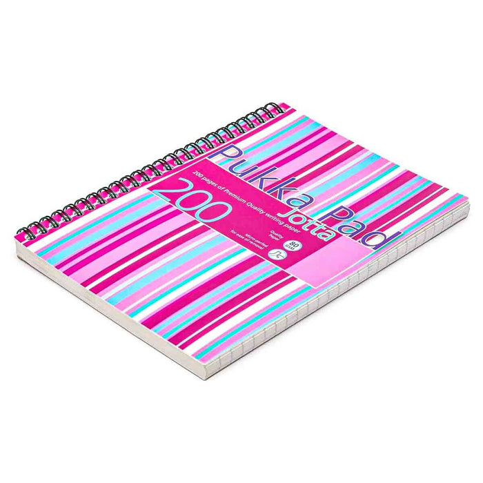 Pukka Pad A5 Jotta Stripy Notebook 200 Pages (styles vary)