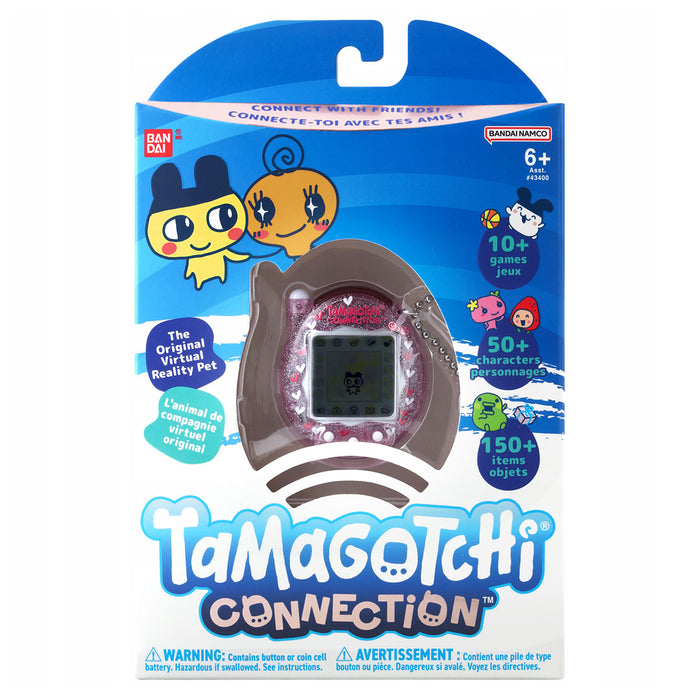 Tamagotchi Connection Pink Glitter Virtual Reality Pet