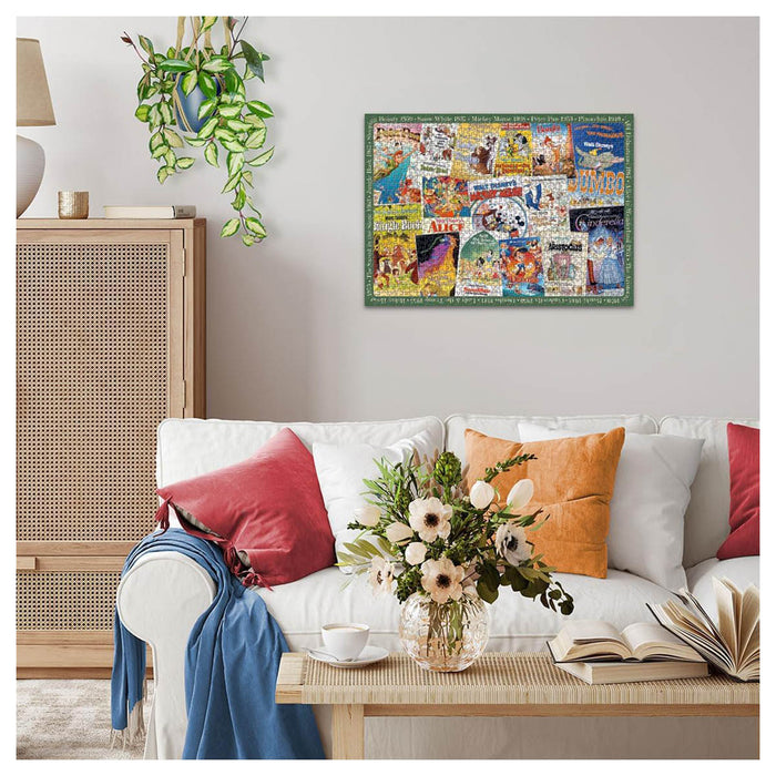 Ravensburger Disney Vintage Movie Poster 1000 Piece Jigsaw Puzzle